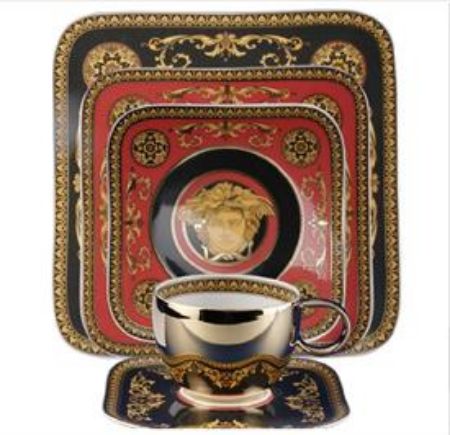 Picture for pattern Medusa Red, Square